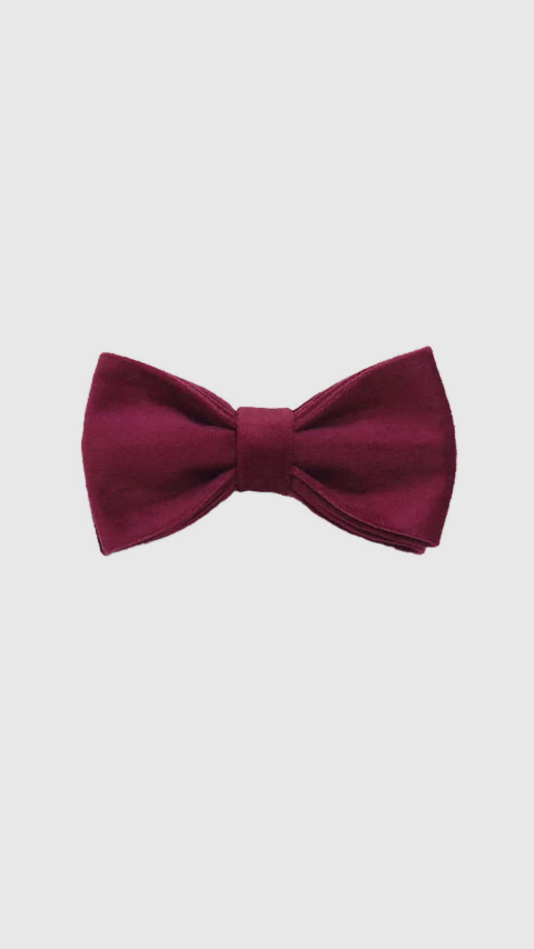 STUDIO | MERLOT BOWTIE