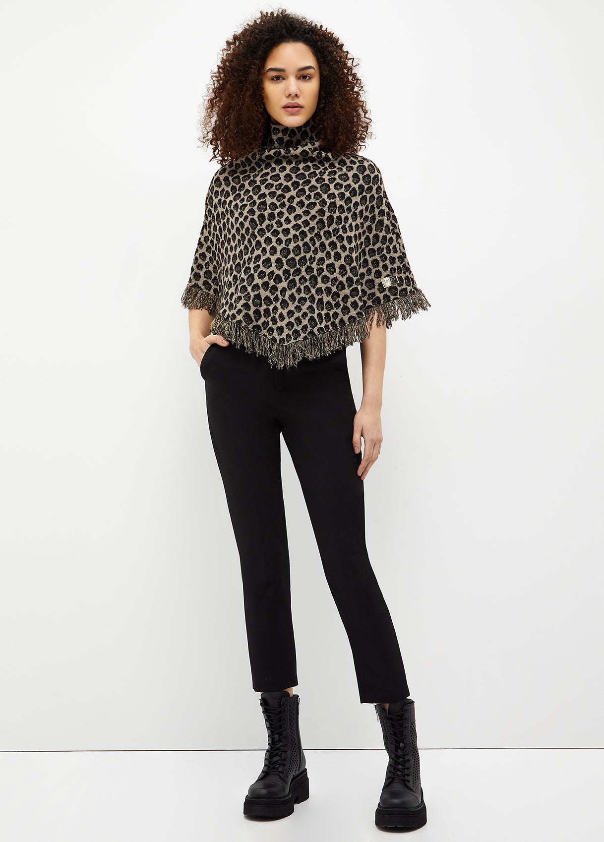 LIU JO | PANTER PONCHO DAMES