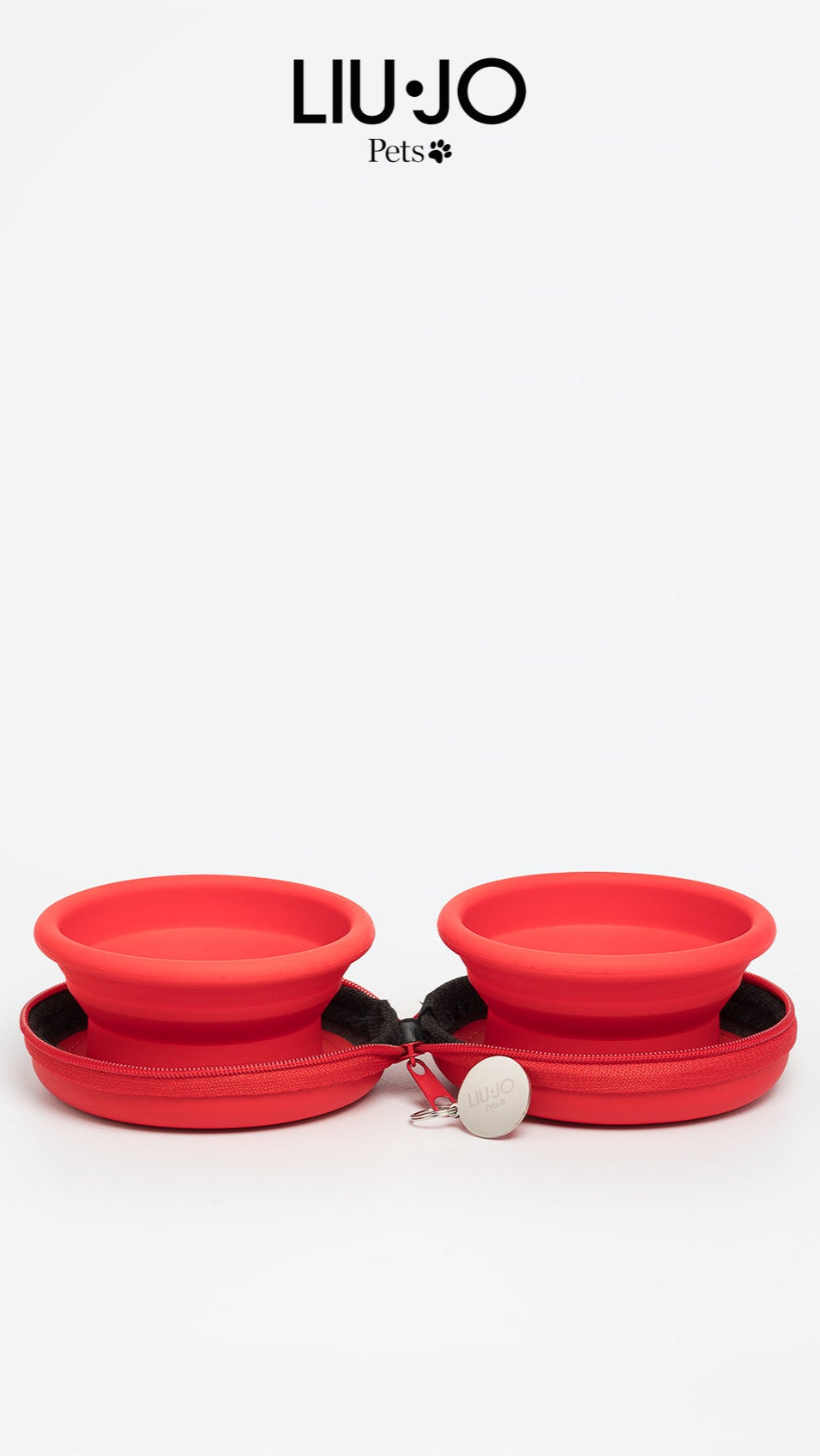 Rode bowl set van Liu Jo Pets