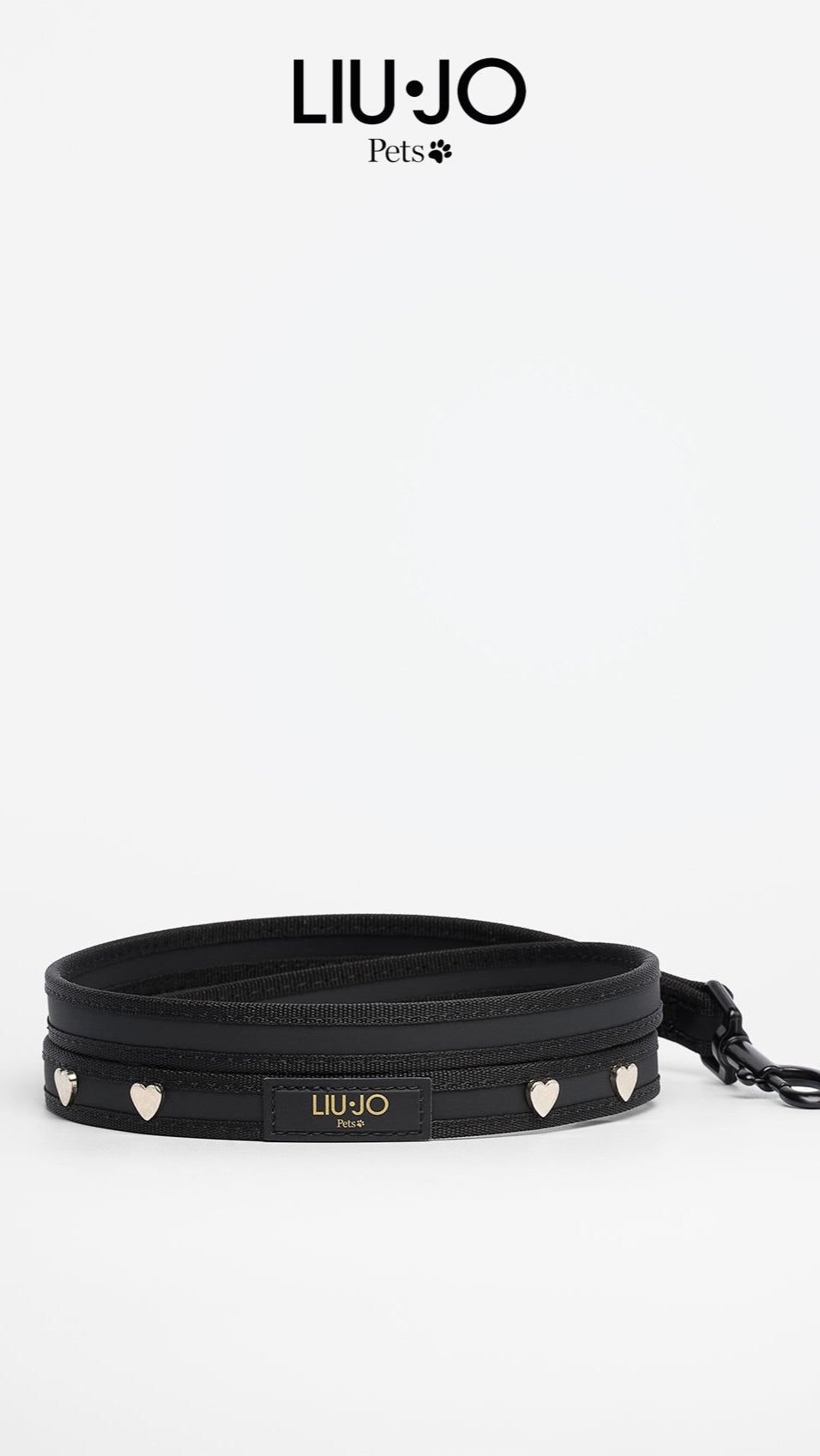 🖤 LIU JO | LUXE HONDENRIEM ZWART