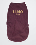LIU JO | LUXE BORDEAUX HOODIE