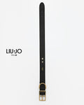 🖤 LIU JO | Luxe Hondenhalsband Black
