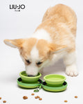 LIU JO | Green Foldable Dog Bowls