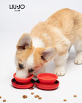 LIU JO | Red Foldable Dog Bowls