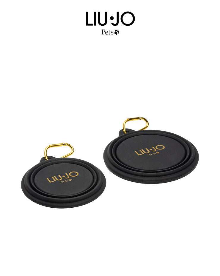 LIU JO | Opbouwbare Hondenkom Zwart