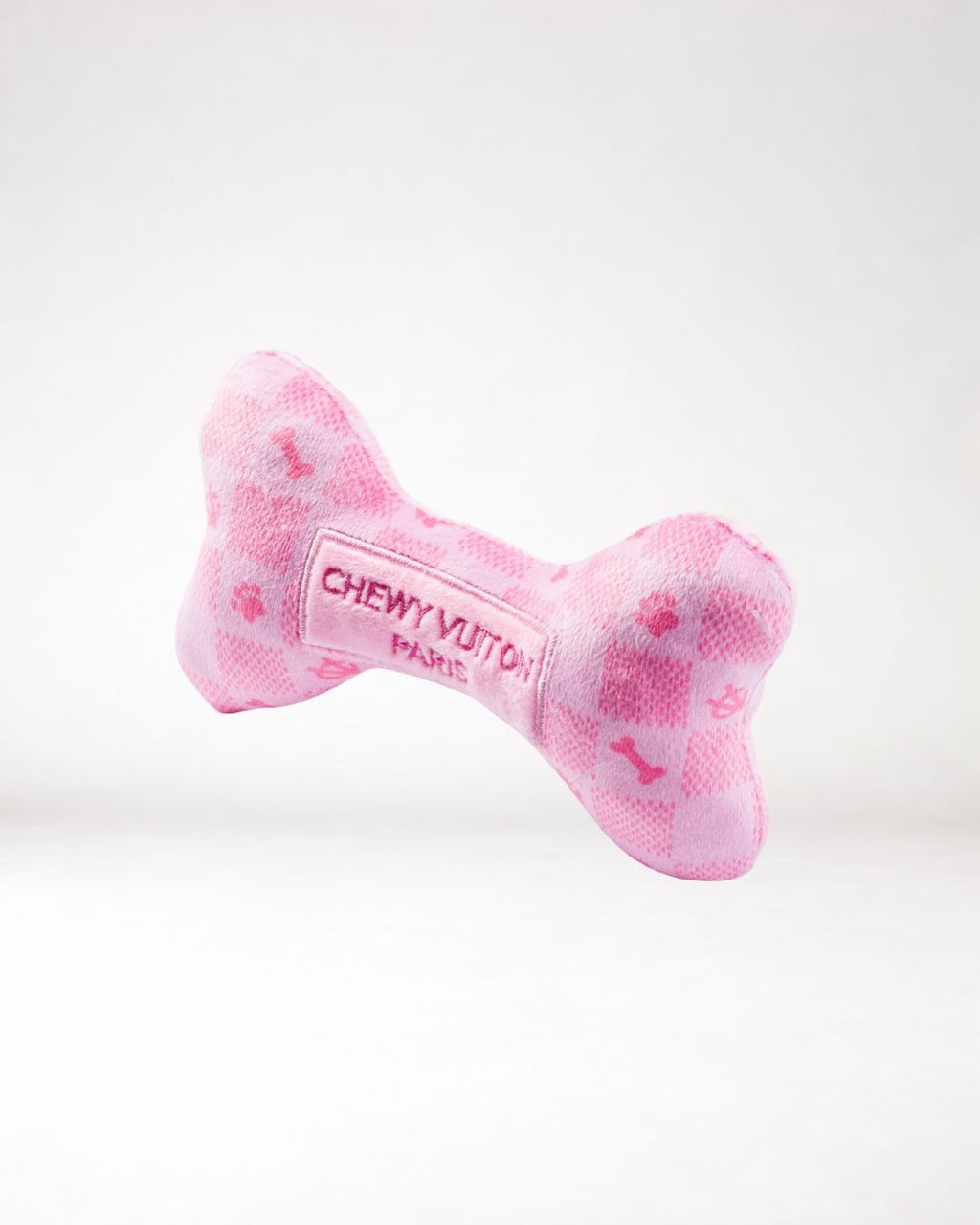 CHEWY VUITON | Pink Checker Bone