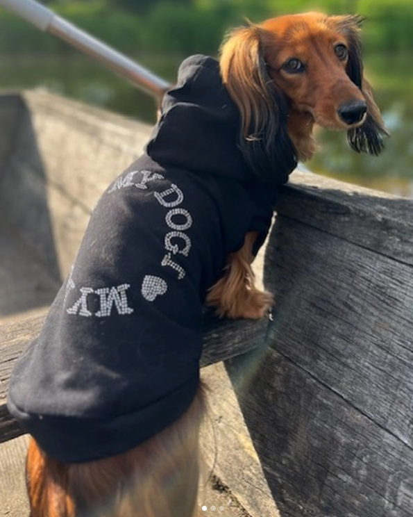 I LOVE MY DOG | Black Crystal