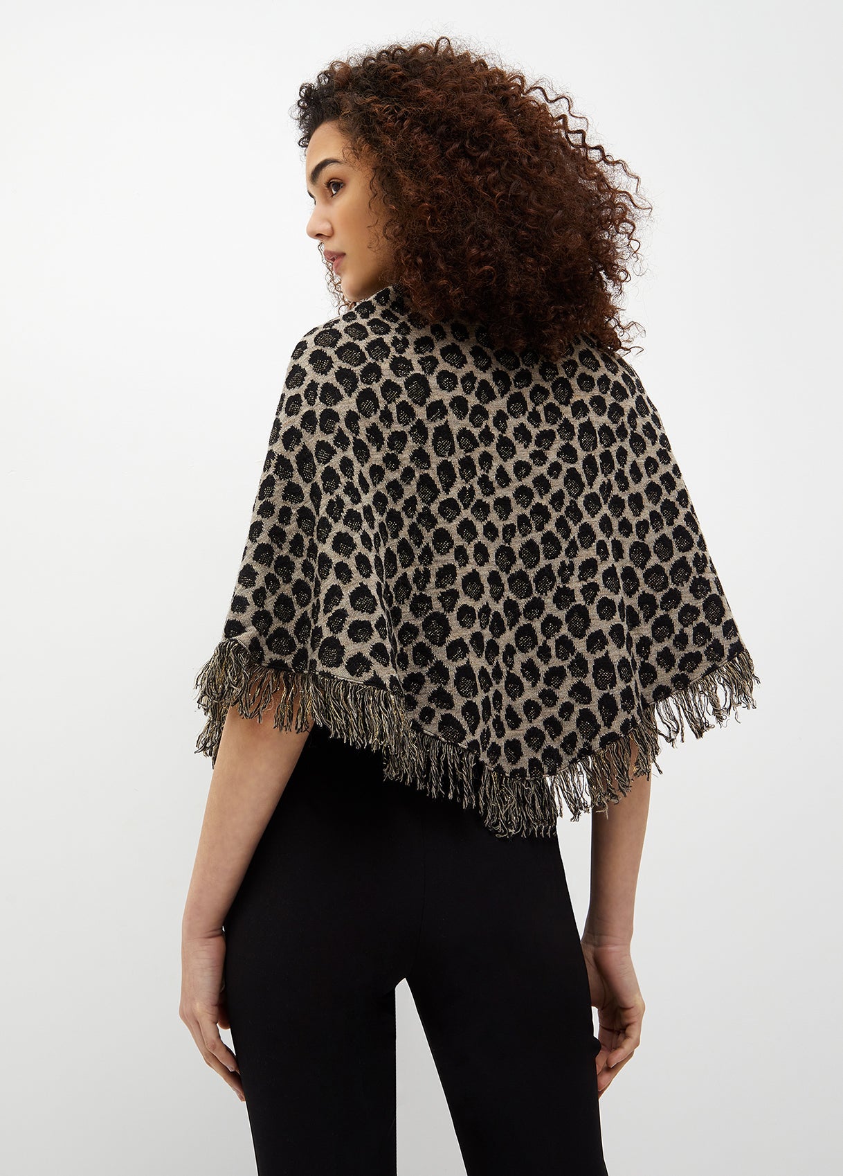LIU JO | PANTER PONCHO DAMES