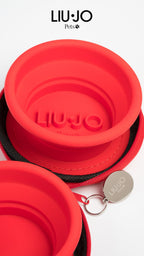 Rode bowl Liu Jo Pets detail