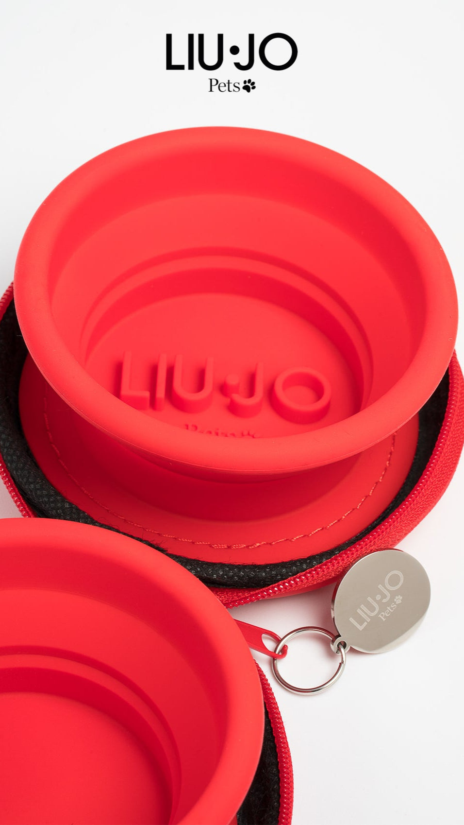 Rode bowl Liu Jo Pets detail