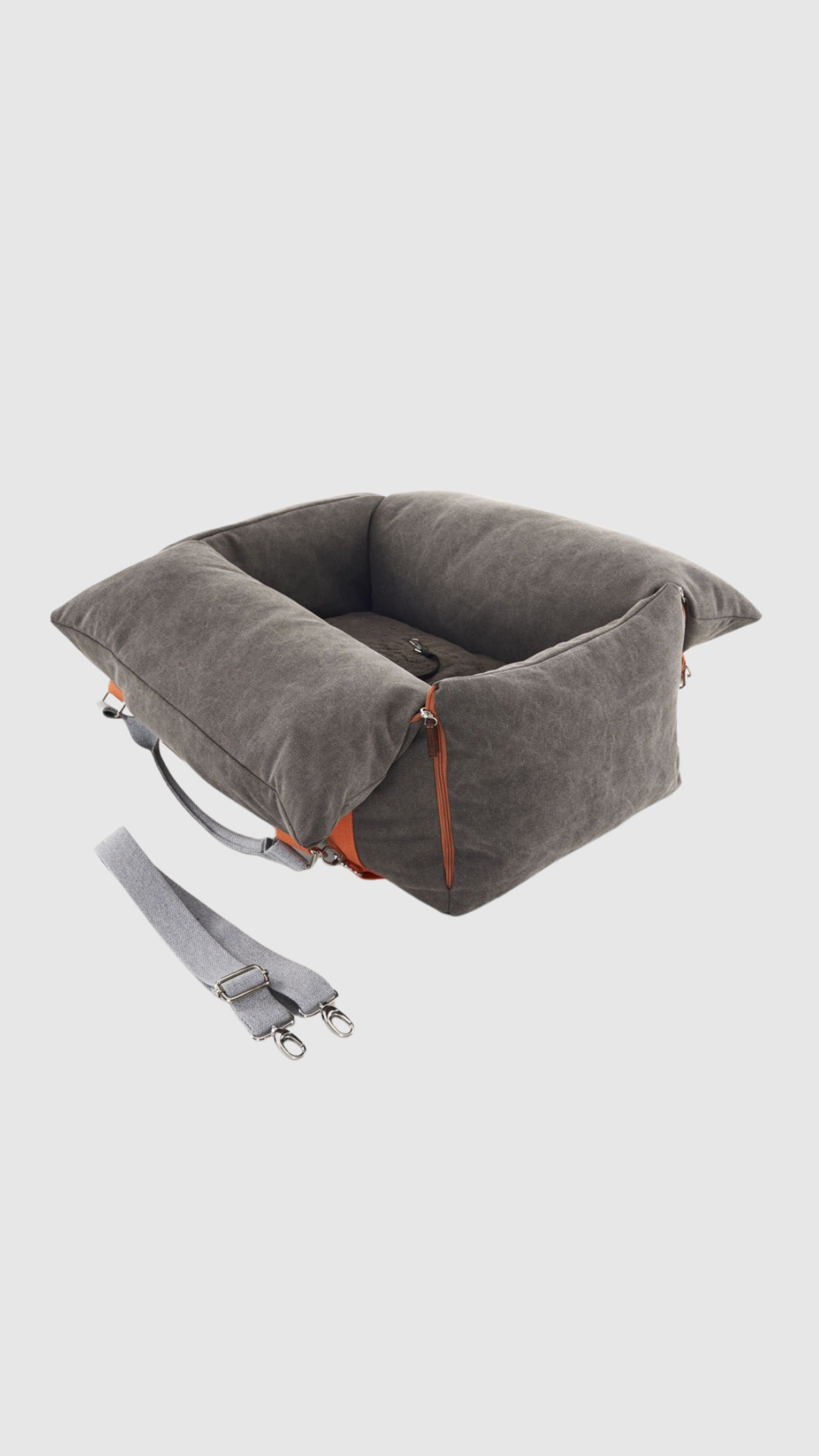 BAU BARU | AUTOSTOEL DENIM GRIJS