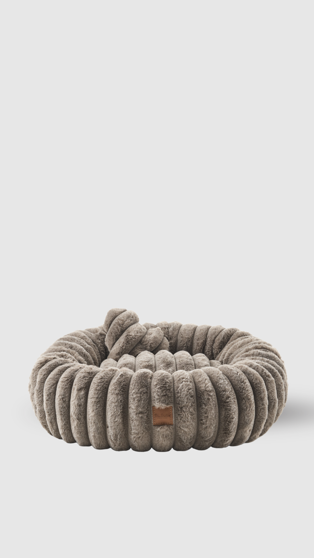 Bau Barù Girella Pandora luxe ronde hondenmand met los middenkussen