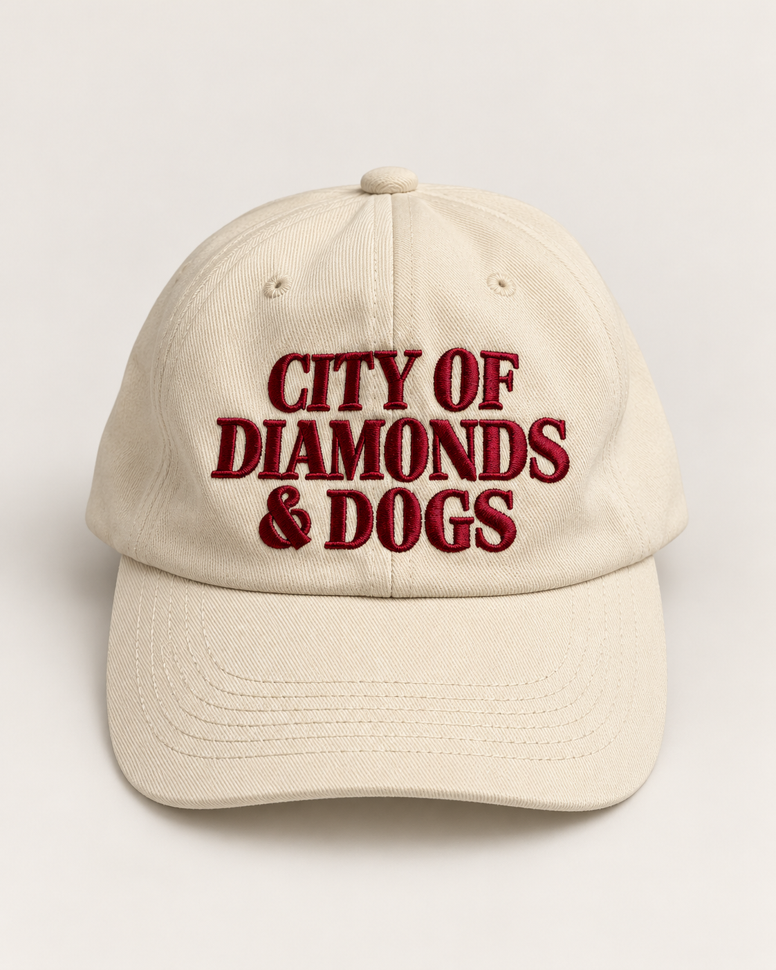MAISON GIGI |City of Diamonds & Dogs cap