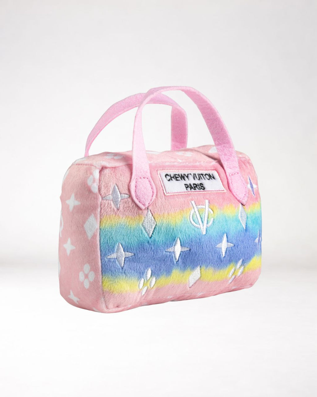 Chewy Vuiton Ombre Bag hondenspeeltje zijaanzicht