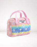 Chewy Vuiton Ombre Bag hondenspeeltje zijaanzicht