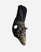 Liu Jo Pets hondenregenjas met luipaardprint en zwarte capuchon