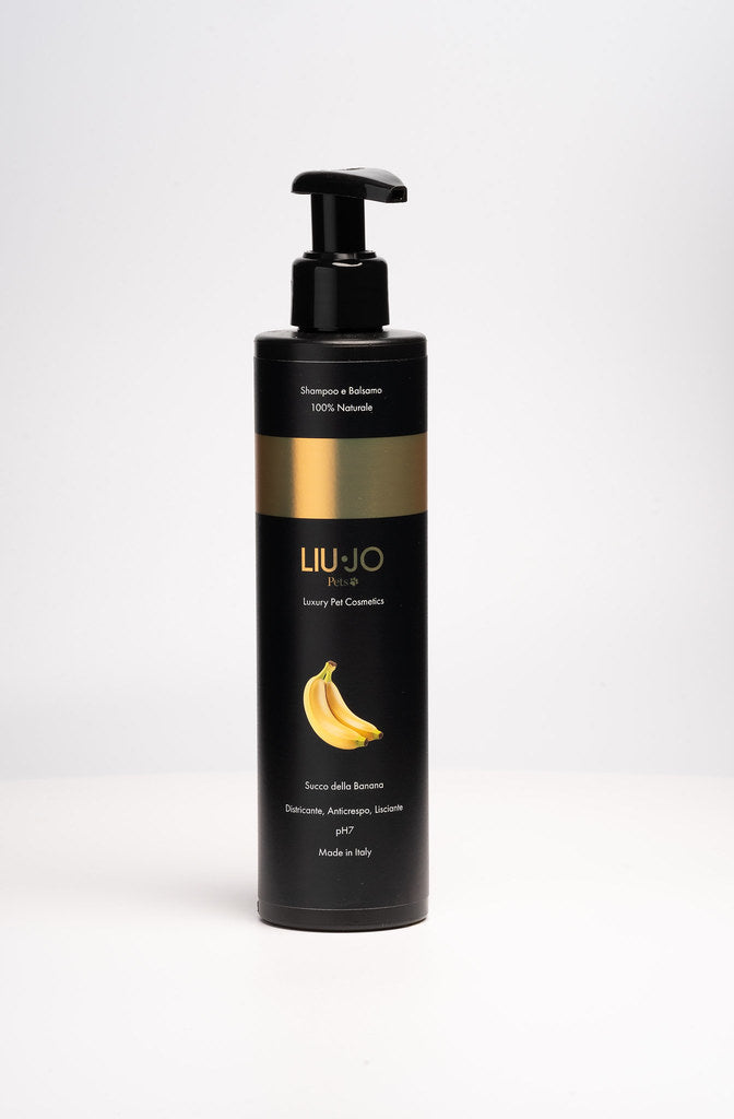 Liu Jo Pets 2-in-1 shampoo en conditioner voor honden met banaanextract en tarweproteïnen